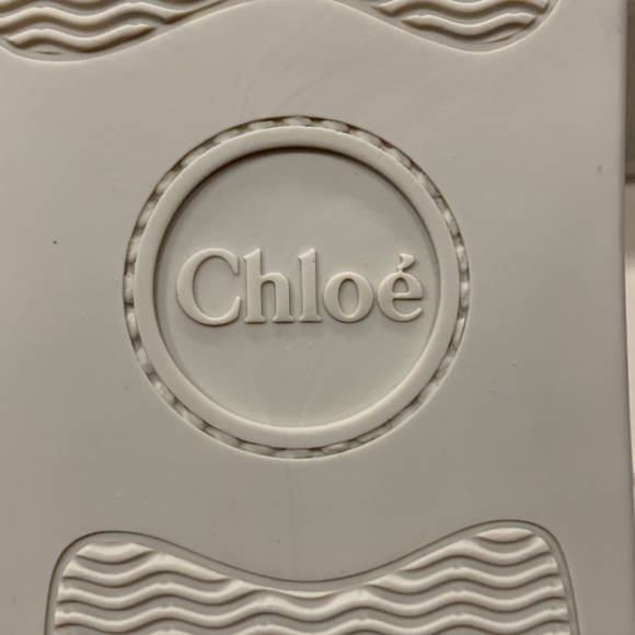 CHLOE LAUREN SLIP-ON SHEARLING SHOE IN MILD BEIGE REAL FUR DYED LAMBSKIN SIZE 9 - Picture 14 of 16